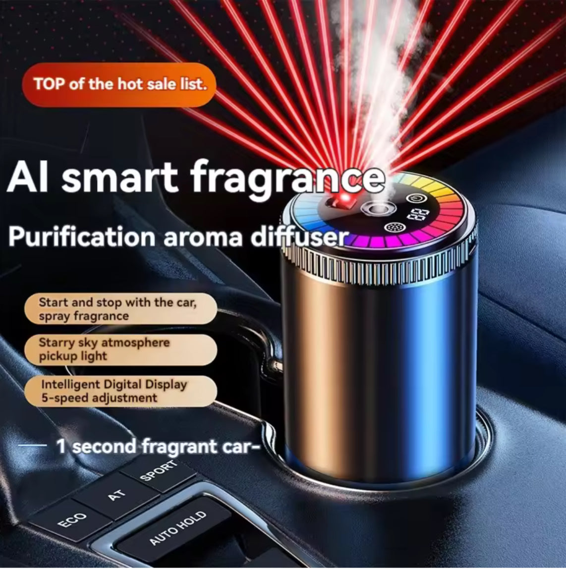 Smart car air freshener