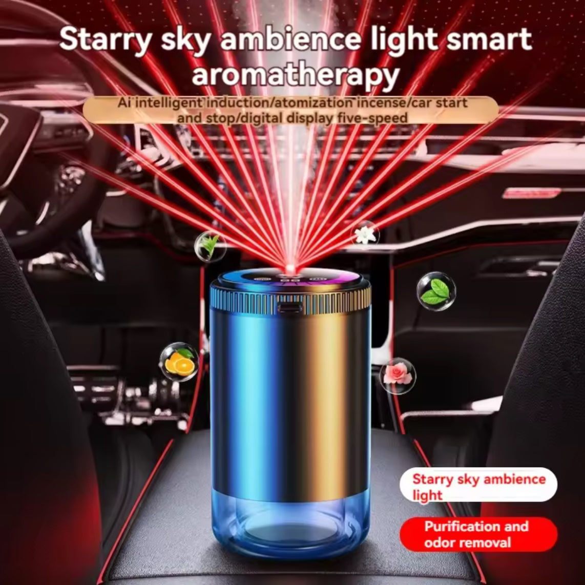 Smart car air freshener