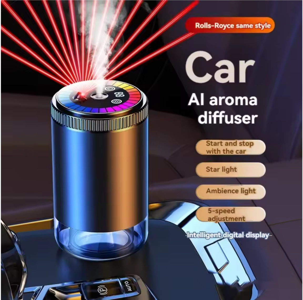 Smart car air freshener